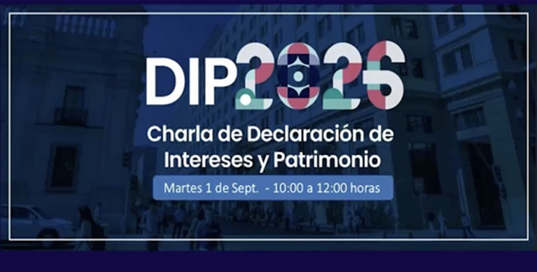 Charla de Declaración de Intereses y Patrimonio (DIP) en Compras Públicas