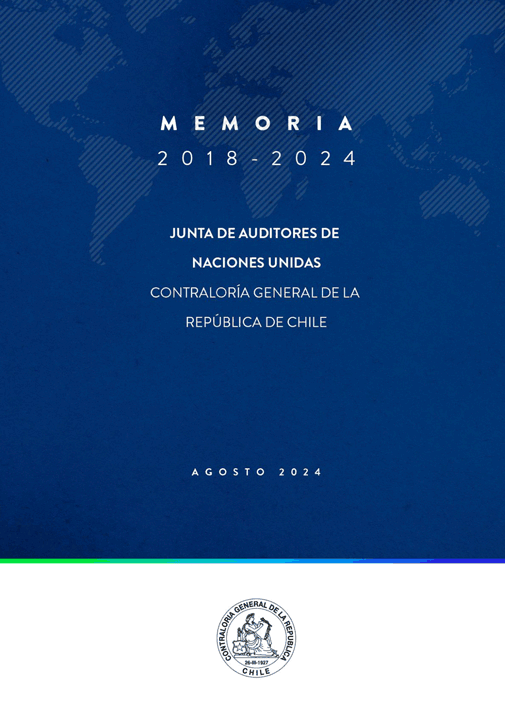 Memoria 2018 - 2024, Junta de Auditores de las Naciones Unidas