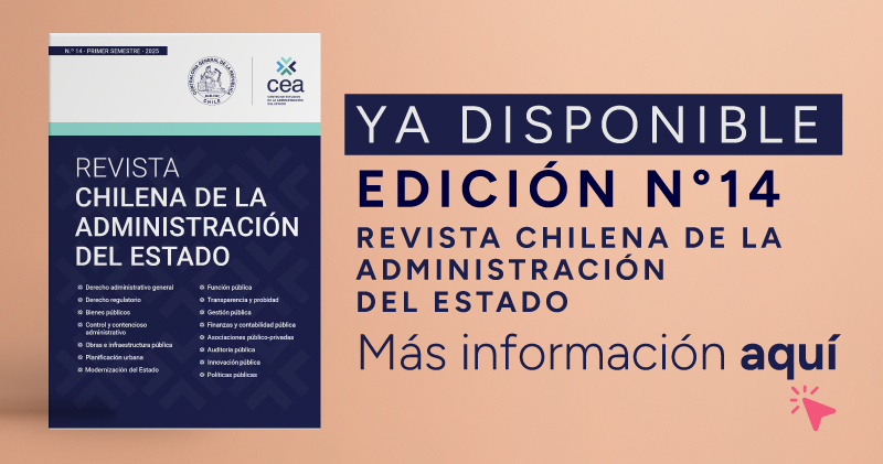 El CEA presenta el 14.º número de la Revista Chilena de la Administración del Estado