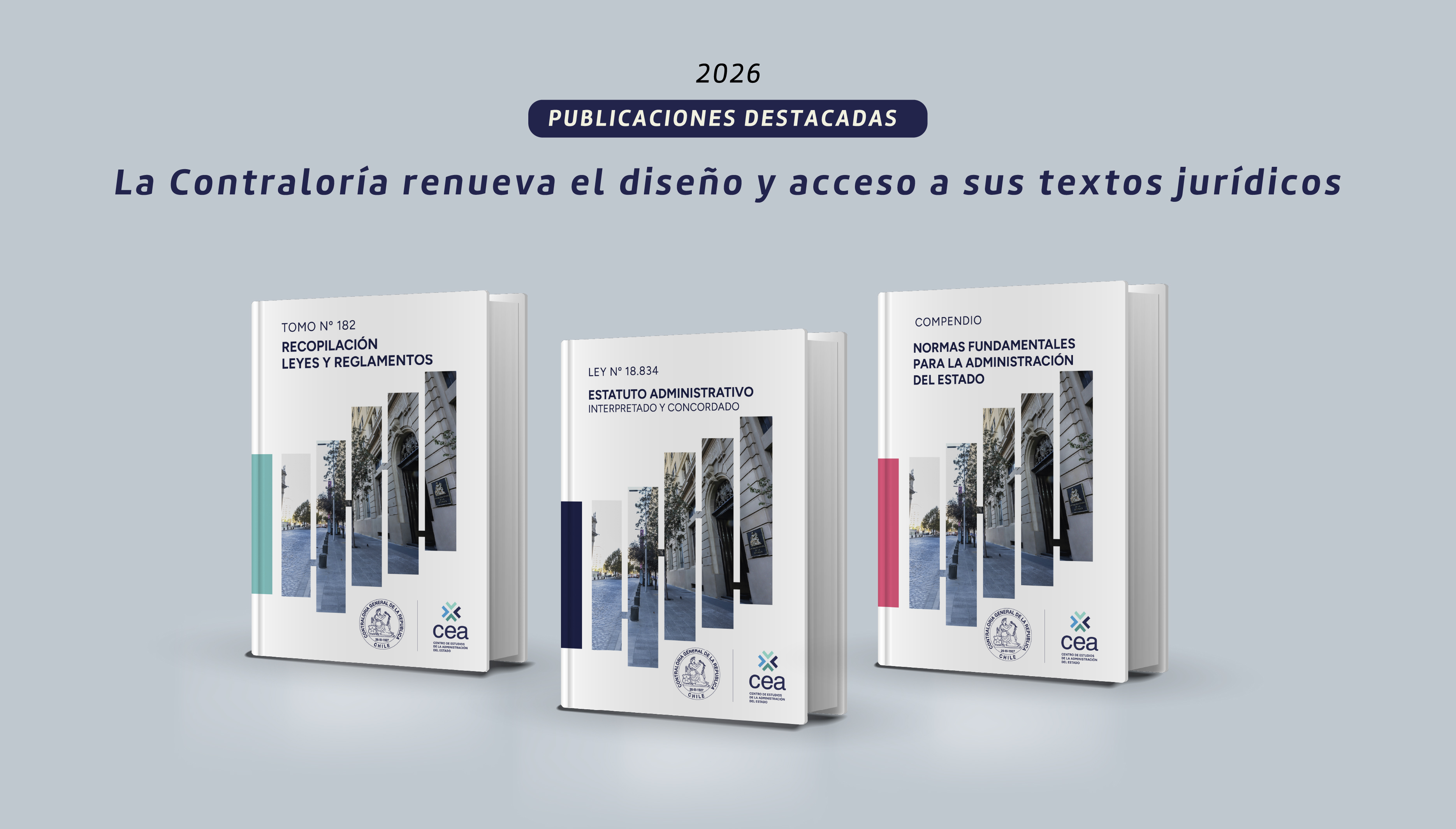 CEA renueva el diseño de sus publicaciones jurídicas para facilitar el acceso al conocimiento normativo